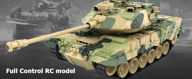 RC Tank Leopard II 1:18