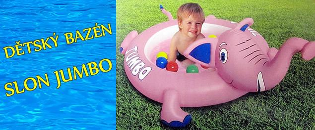 Dětský bazén 3v1 - Slon