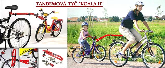 Tandemová tyč na kolo 