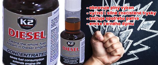K2 DIESEL 50 ml - aditivum do paliva
