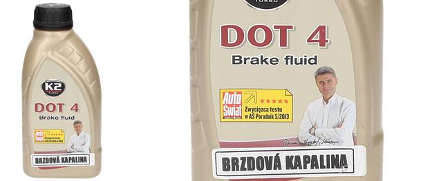K2 DOT 4 500 ml - brzdová kapalina
