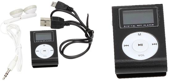 MP3 přehrávač s podsvíceným displejem