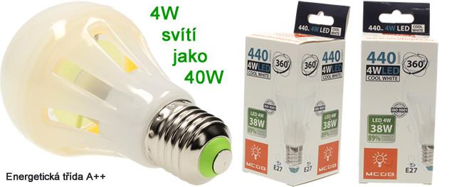 LED RGB žárovka 9W na dálkové ovládání FO-Z805