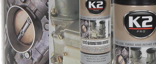 K2 ČISTIČ VENTILŮ, KARBURÁTORŮ A…