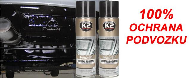 Ochranný asfaltový nástřik na podvozek K2 DURABIT 500 ml