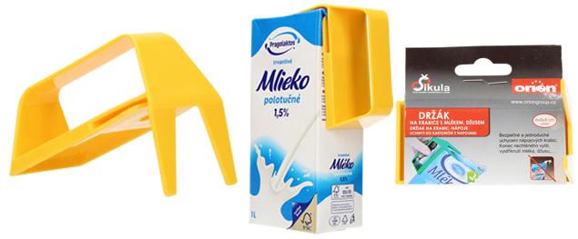 Držák na krabici s mlékem