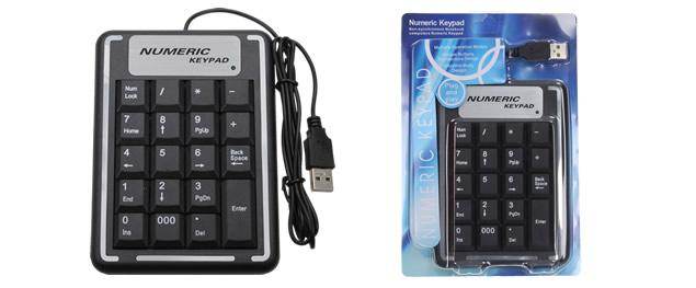 Přídavná číselná klávesnice