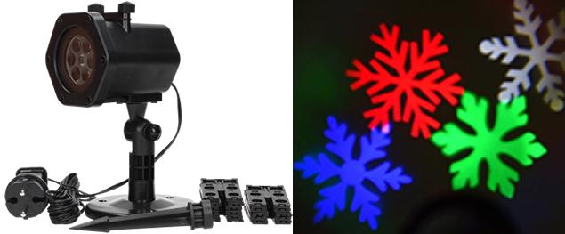 Venkovní projektor s 12ti motivy…