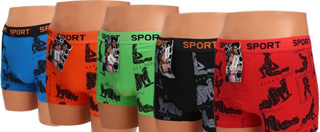 Pánské boxerky Pesail model K-7001 sexuální polohy