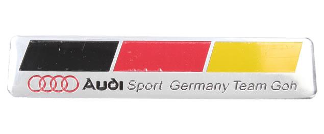 Kovová samolepka AUDI Sport