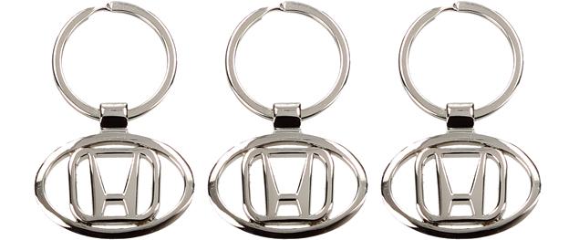Klíčenka - znak HONDA Chrom