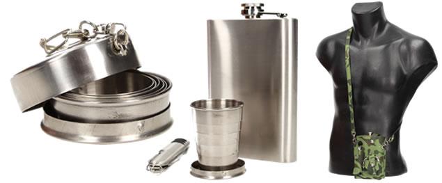 Placatka nerez s pruhy 210ml (7oz)   