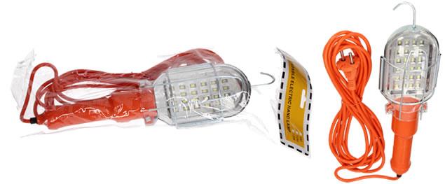 Přenosná elektrická lampa s háke…
