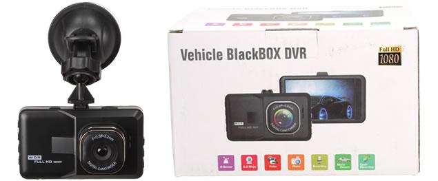 Kamera do auta H198 BlackBOX DVR 3 palce