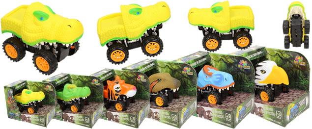 Autíčko na setrvačník Carro Animal