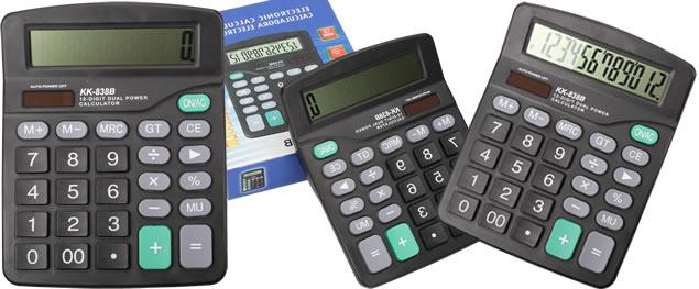 Velká digitální kalkulačka KK-838B
