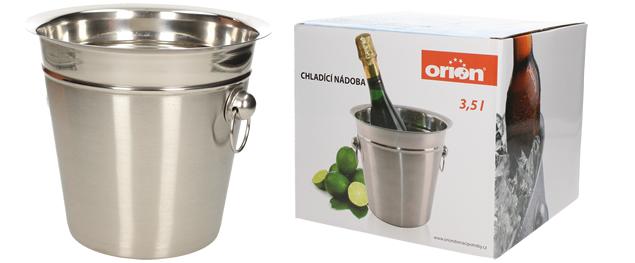 Chladící nádoba nerez na sekt 3,5 L