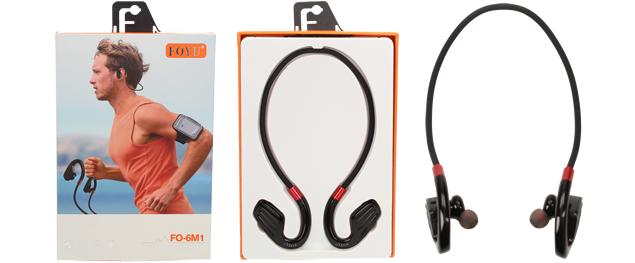 Sportovní bluetooth sluchátka FO-6M1