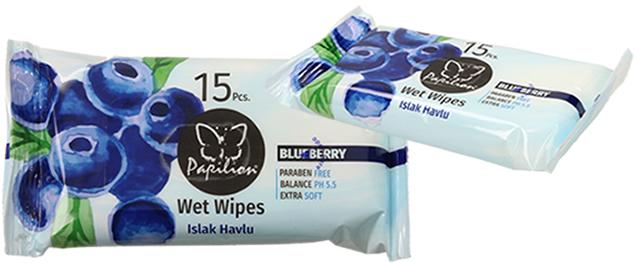 Papilion vlhčené ubrousky 15ks B…