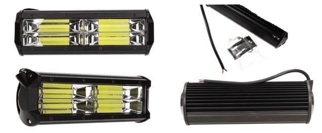 LED rampa na 12V- 4 LED panely