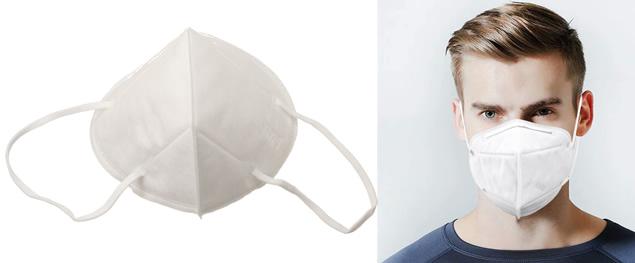 Respirátor FFP2/KN95, respirační rouška bílá