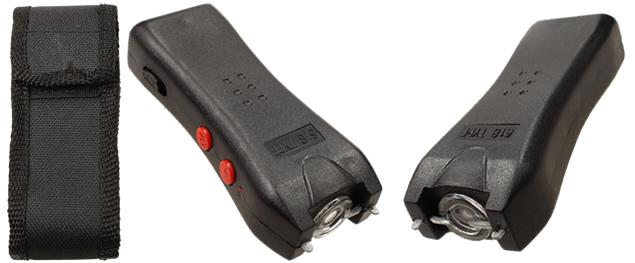 LED malá kovová baterka 9 cm