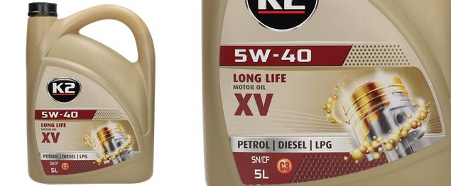 K2 5W - 40 BENZIN, DIESEL, LPG 5…