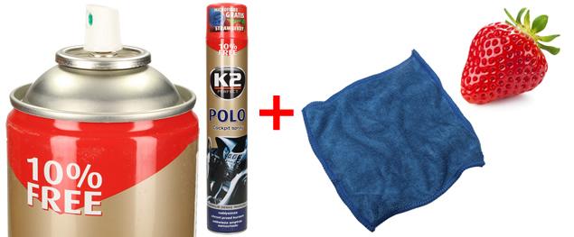 K2 POLO COCKPIT 750 ml - ochrana vnitřních plastů STRAWBERRY