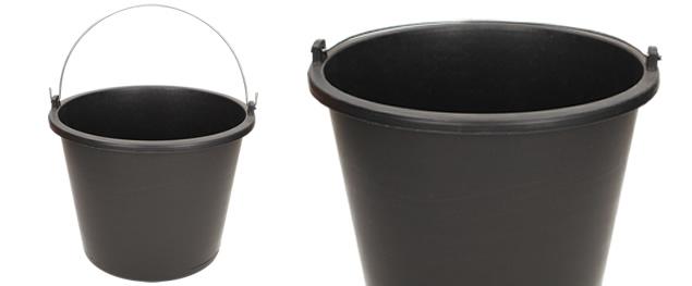 Kýbl plastový 5 l černý