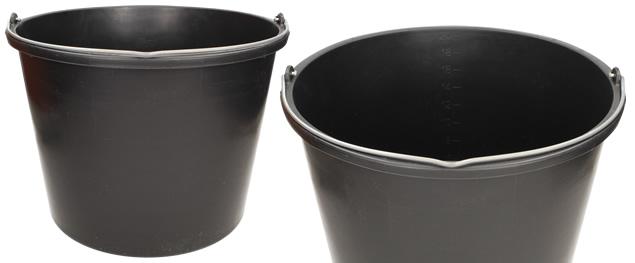 Kýbl plastový 20 l černý