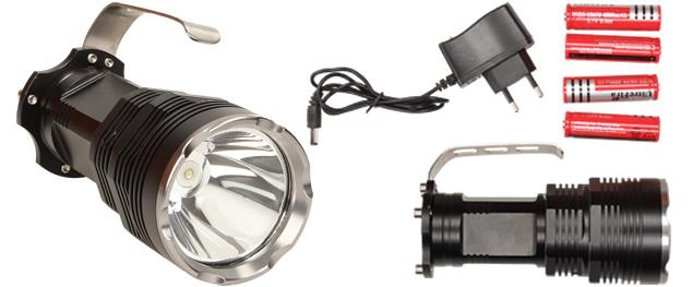 Nabíjecí baterka LED high search 8000 lumens