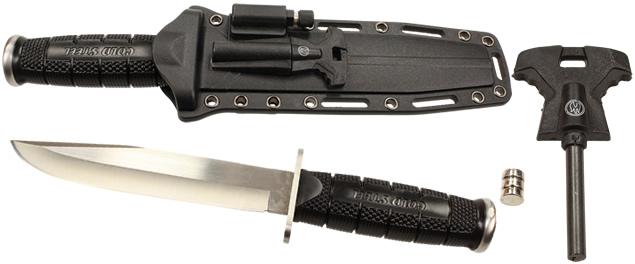 Nůž na přežití s baterkou a křesadlem Cold Steel
