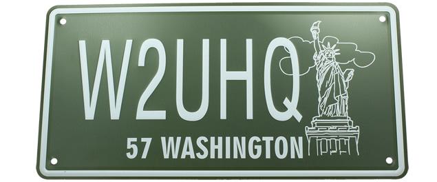 Cedule značka USA 30x15,5 cm WASHINGTON