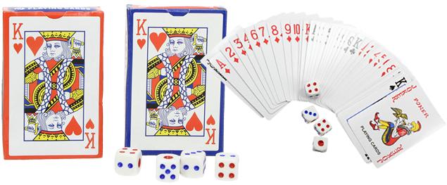 Karty na poker s kostkami 108 ku…