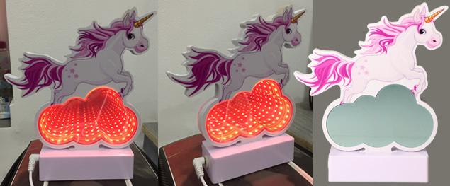 3D USB Lampa Jednorožec Na Mraku…