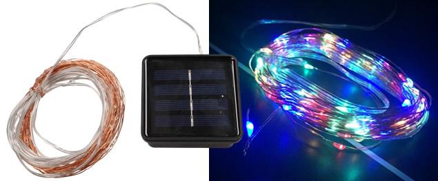 LED venkovní solární světýlka mi…