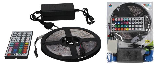 Profi LED pásek RGB 5m s čipy SMD5050