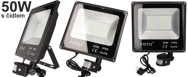 Úsporný reflektor 50W s pohybový…