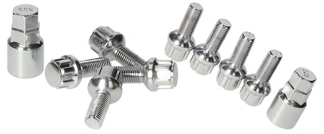 Pojistné šrouby kol M12 x 1,5 x 26mm