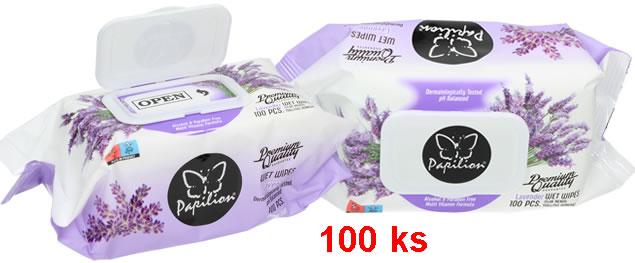 Papilion vlhčené ubrousky 100 ks…