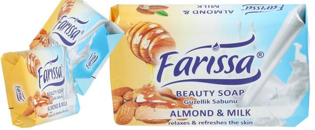 Toaletní mýdlo Farissa 50g almon…