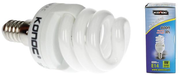 LED žárovka s efektem plamene 7W 
