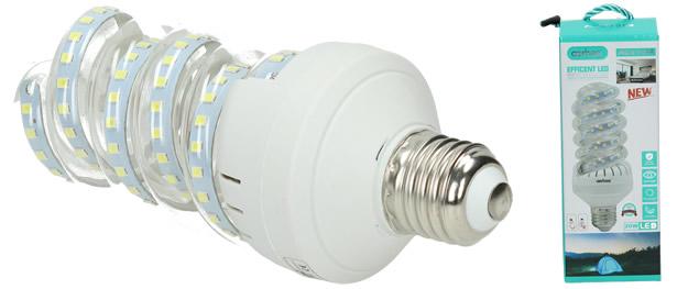 Úsporná žárovka 7W Spiral Led E14