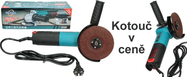 Nakida® Úhlová bruska 125mm 710W…