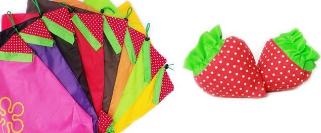 Skládací taška jahůdka