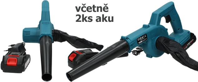 Aku foukač listí 48V včetně 2ks …