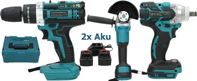 Akumulátorová Mini Pila Nakida 6 palců včetně 2 x 7500mAh baterie