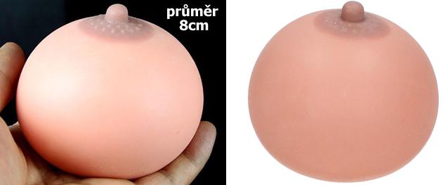 Antistresové prso 8 cm