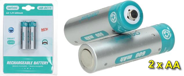 Aerbes AB-DC11 2 kusy AA Nabíjec&hellip;