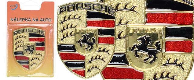 Kovová samolepka Porsche – (5,5 &hellip;